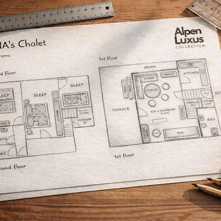 Tatil Evi Nina's With Pool & Sauna Access, Alpenluxus Collection Reith im Alpbachtal